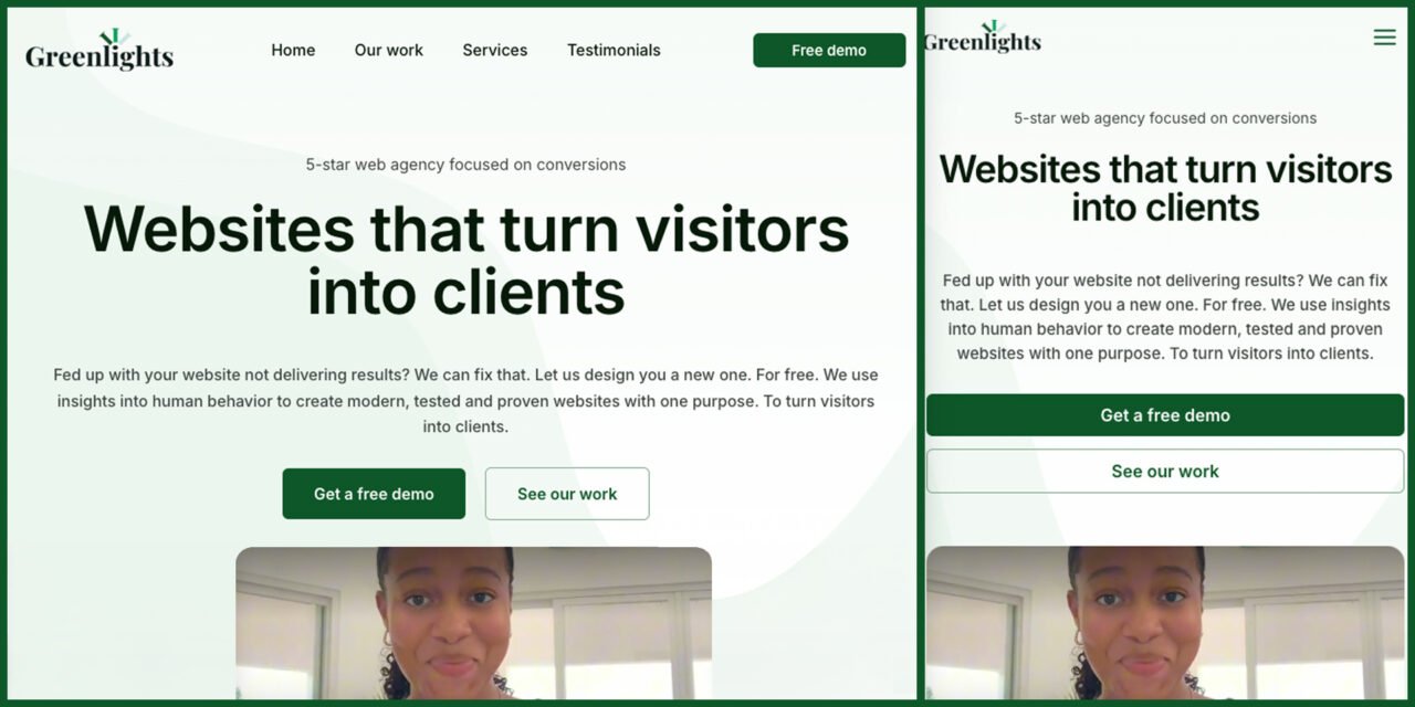 example of responsive website Example of responsive website