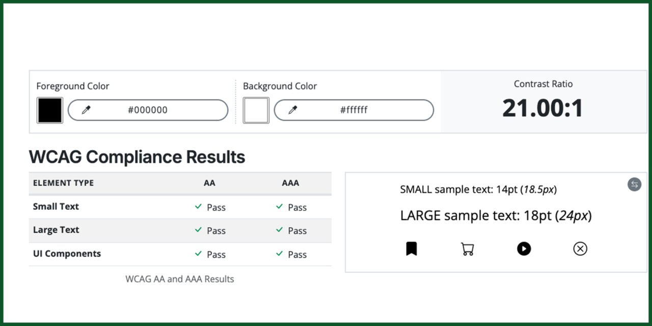 accessible-web-color-checker Accessible web color checker